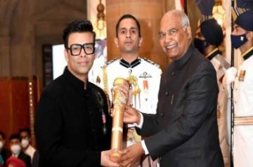version of the Bollywood's day out at Padma Awards