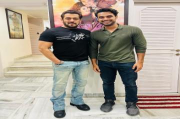 Salman an inspiration not just for bodybuilding but also humility: Tovino Thomas.