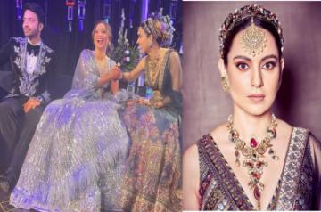 Kangana shares images of Ankita, Vicky's sangeet ceremony.