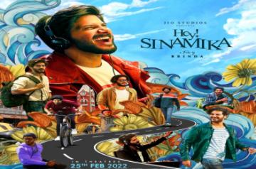First look of Dulquer Salmaan 's ' Hey Sinamika' out!.