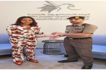 Amala Paul gets the  UAE's Golden Visa