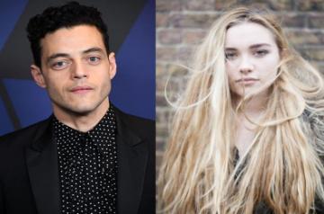 Florence Pugh and Rami Malek.(photo:IMDB.com)