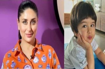 Kareena Kapoor and Taimur.