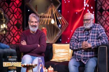 RRR team on Unstoppable with NBK