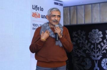 Allu Aravind and Prakash Jha