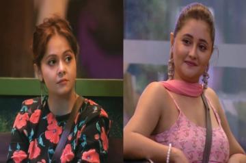 Devoleena Bhattacharjee  and Rashami Desai.(photo:instagram)