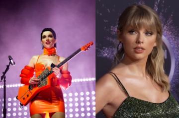 Taylor Swift and St. Vincent.(photo:wikipedia)
