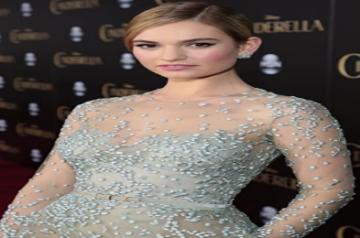 Lily James.