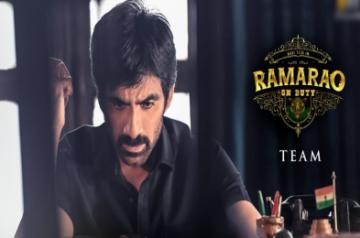 Ramarao On Duty release date update.