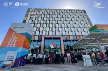 No cultural activity at Indian Pavilion in Dubai Expo, UAE mourns the death of Nightingale.