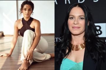 Franka Potente and Taapsee Pannu