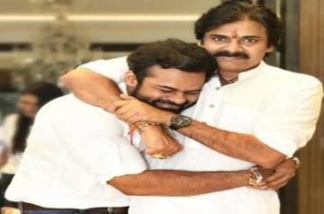 Sai Dharam tej-Pawan Kalyan.