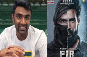 Ravichandran Ashwin compliments Vishnu Vishal  for FIR.