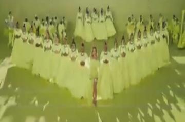 Beyonce performs at Oscar.(photo:Twitter)