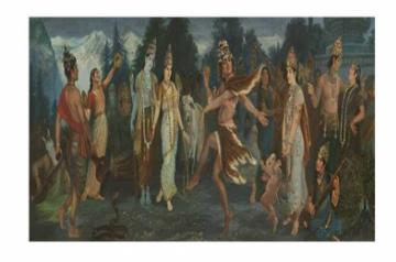Romancing the Indian Mythology: Extraordinary art of M V Dhurandhar