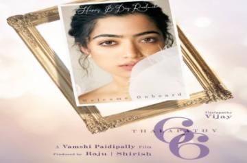 Rashmika Mandanna to play female lead in Vijay's film with director Vamshi Paidipally