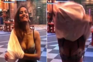'Lock Upp': Poonam Pandey keeps her promise to fans, goes topless.
