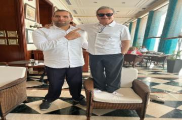Anupam Kher meets The Great Khali,