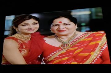 Shilpa Shetty Kundra becomes teary eyed at 'Nikamma' trailer launch.