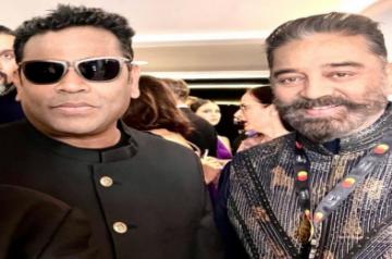 AR RAHMAN AND KAMAL.(photo:instagram)