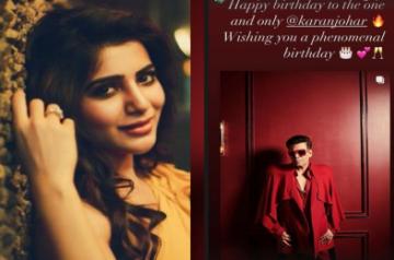 Samantha-Karan Johar.