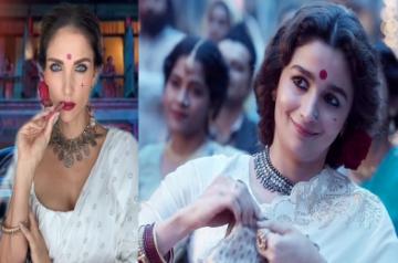 Thai actress Cindy Bishop recreates 'Gangubai Kathiawadi' look.(photo:Instagram)