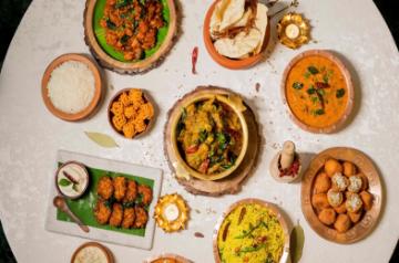 Aromas of Andhra - Food spread