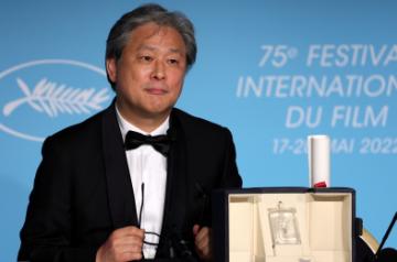 Movies are best for big screens: Cannes Best Director Park Chan-wook