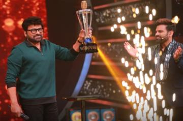 Chiranjeevi as chief guest at Telugu 'Indian Idol' finale