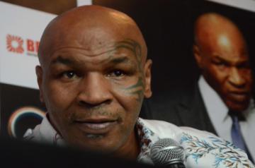 Mumbai: Former American boxing heavyweight champion Mike Tyson during a press conference in Mumbai on Sept 28, 2018. (Photo: IANS)