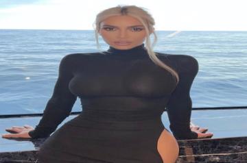 Kim Kardashian.