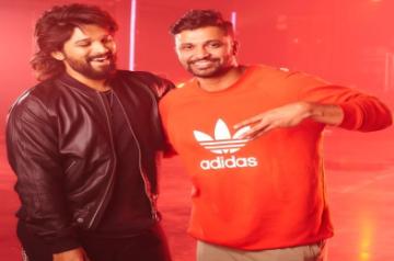 'Choreographing for Allu Arjun is like a dream for me', says Rajit Dev.