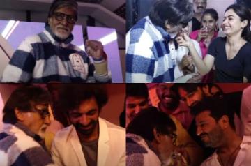 'Goodbye' team celebrates Big B's birthday with a special song