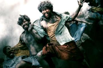 'Dhoom Dhaam Dhosthaan' from Nani's Dasara  is backed by percussion power.