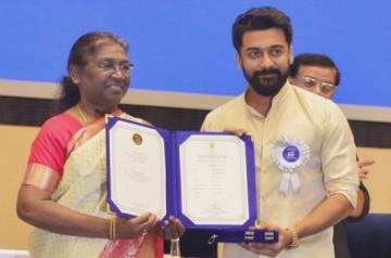 Suriya on Winning National Award: This one's for you dear fans!.