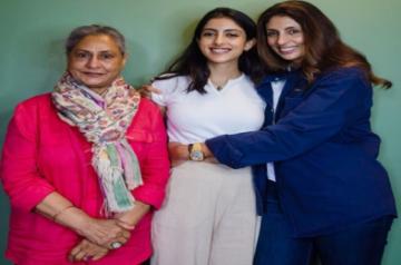 Jaya, Shweta and Navya.