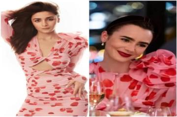 Alia Bhatt and Emily In Paris