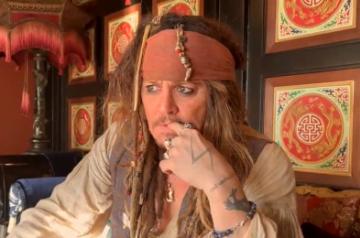 Johnny Depp reprises Jack Sparrow look to fulfil wish of terminally ill boy