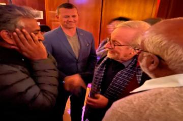 S. S. Rajamouli met Steven Spielberg