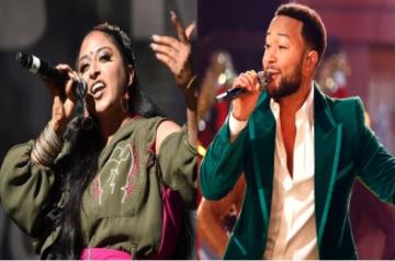 Raja Kumari and John legend.