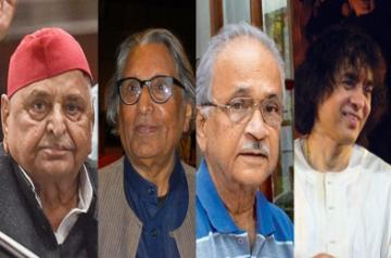 Mulayam Singh, Zakir Hussain, Rakesh Jhunjhunwala, Raveena Tandon among Padma winners