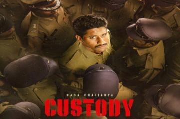 Naga Chaitanya's bilingual Film 'Custody' glimpse sets the adrenaline rushing.