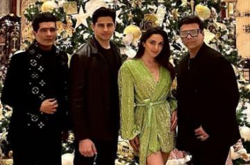 Sidharth, Kiara celebrate New Year with KJo, Manish Malhotra in Dubai
