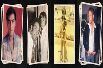 On National Youth Day, Ajay Devgn shares throwback pics from his younger days.(photo:Instagram)