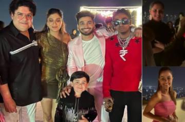 MC Stan, Shiv, Abdu, Sajid party with Farah Khan, Sania Mirza post 'BB