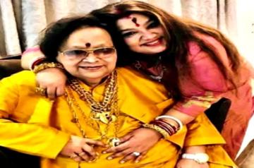 Popular singer and composer late Bappi Lahiri's daughter Rema Lahiri.(photo:Instagram)