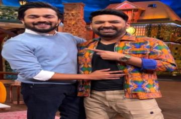 Bhuvan Bam shares pic from 'The Kapil Sharma Show' sets, expresses gratitude.(photo:instagram)