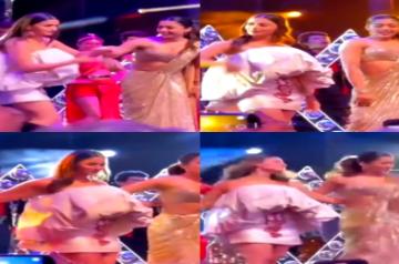 Alia and Rashmika natu natu.(Photo:Instagram)