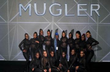  H&M and Mugler celebrate their collaboration with a multi-facetted show in NYC involving a concert, catwalk and party