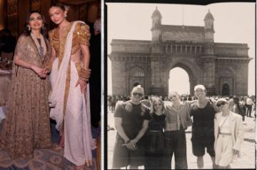 Gigi Hadid visits Mumbai's CSMT, Gateway of India on 'unforgettable' first trip.(Photo:instagram)